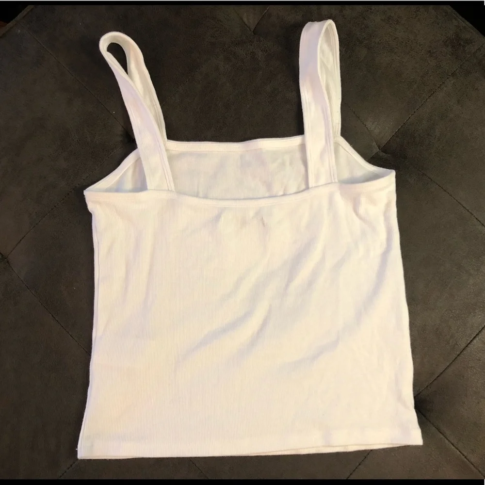 A&F Square-neck Ribbed Tank - Picture 4 of 7